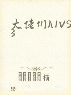 大佬们h1VS3