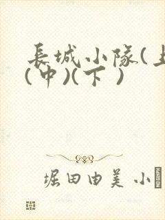 长城小队(上)(中)(下 )
