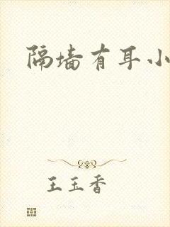 隔墙有耳小说