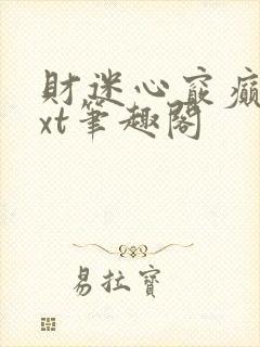 财迷心窍癫婆txt笔趣阁封面