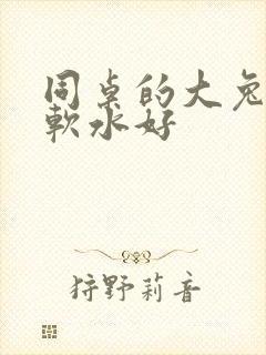 同桌的大兔子好软水好