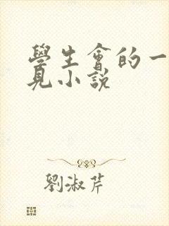 学生会的一己之见小说封面