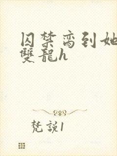囚禁脔到她哭h双龙h