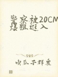 警察被20CM爆粗进入