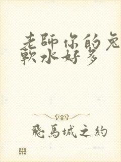 老师你的兔子好软水好多封面