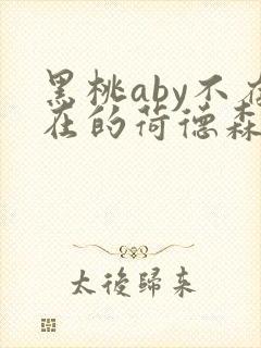黑桃aby不存在的荷德森笔趣阁