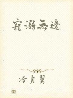 宠溺无边封面