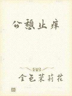 公憩止痒