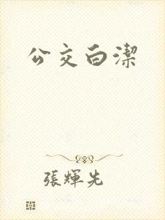 公交白洁封面