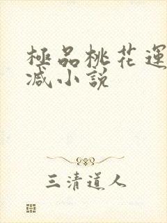 极品桃花运未删减小说封面
