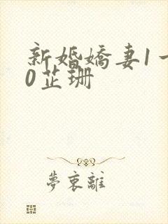 新婚娇妻1一40芷珊