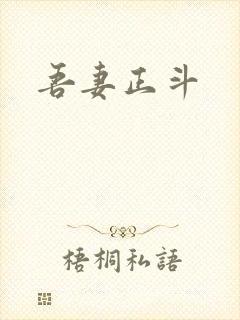 吾妻正斗封面