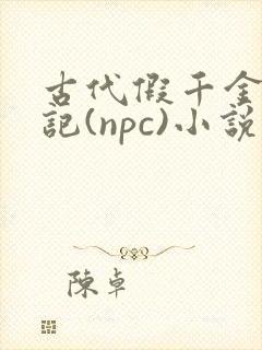 古代假千金挨日记(npc)小说封面