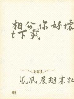 相公你好坏txt下载