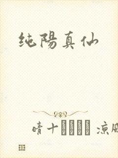 纯阳真仙