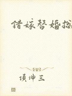 错嫁替婚总裁