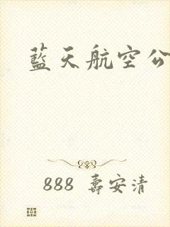 蓝天航空公司