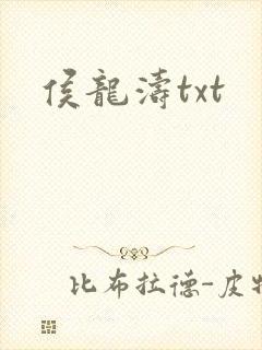 侯龙涛txt