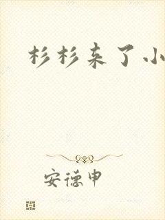 杉杉来了小说封面