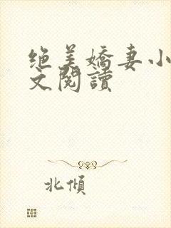 绝美娇妻小说全文阅读