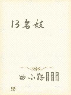 13名妓封面