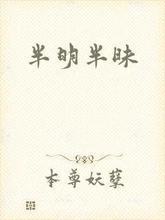 半明半昧