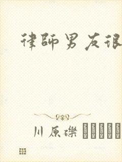 律师男友很难撩