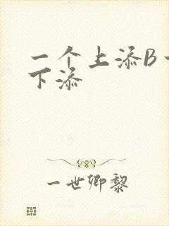 一个上添B一个下添
