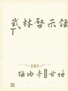武林启示录TXT