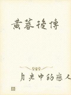 黄蓉后传封面