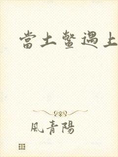 当土鳖遇上海龟