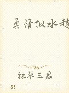 柔情似水赵雅儿