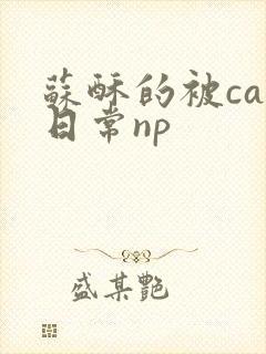 苏酥的被cao日常np