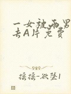 一女被两男桶进去A片免费