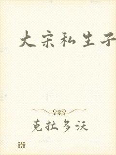 大宋私生子