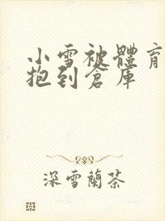 小雪被体育老师抱到仓库封面