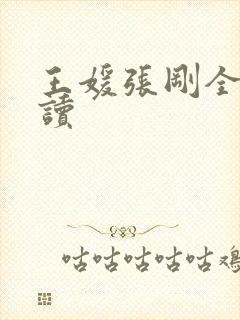 王媛张刚全文阅读封面