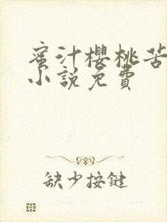 蜜汁樱桃苦咖啡小说免费