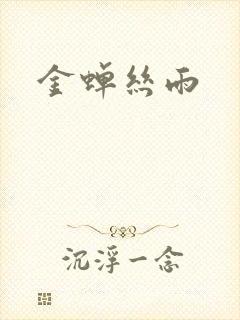 金蝉丝雨封面