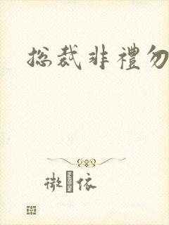 总裁非礼勿碰封面