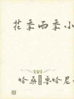 花季雨季小说