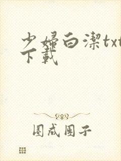 少妇白洁txt下载