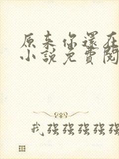 原来你还在这里小说免费阅读