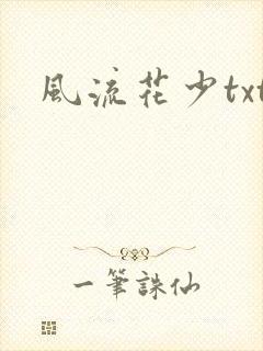风流花少txt