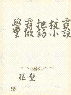 学霸把校霸往死里做的小说封面