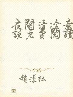 夜阑清冷意欢小说免费阅读