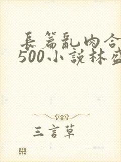 长篇乱肉合集乱500小说林盛封面