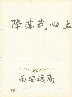 降落我心上