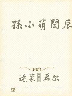 孙小萌闫辰封面