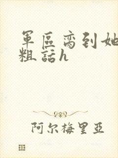 军区脔到她哭h粗话h